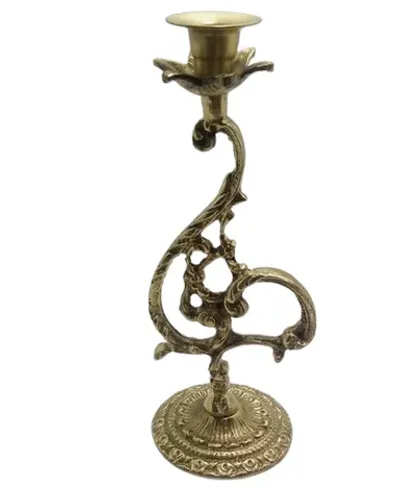 castical em bronze barroco