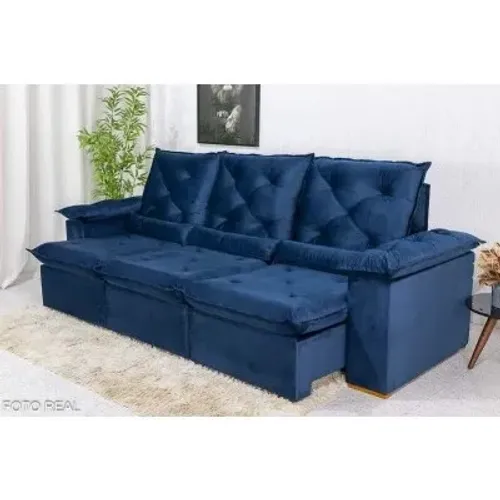 Sofá Retrátil Reclinável Jade 2.70m rf54