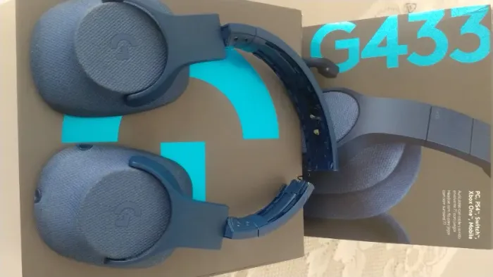 Alto-falantes Originais Do Headset Logitech G433