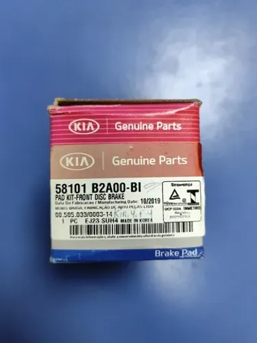 Kit Pastilhas De Freio KIA Soul