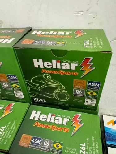 Bateria heliar 5 amperes 6 meses de garantia