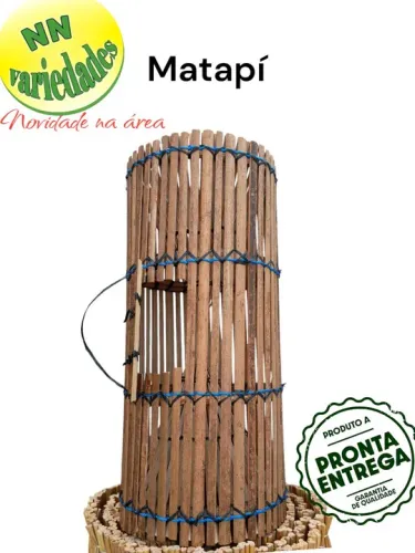 Matapi de Bambu - Armadilha para Camarões
