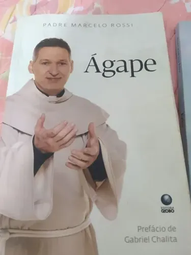 Kit com 2 Livros do Padre Marcelo Rossi (Ágape e Kairós) com brinde de 1 Cd