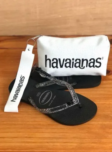 Kit Bolsa de Mão e Chinelo Havaianas Tam 35/36