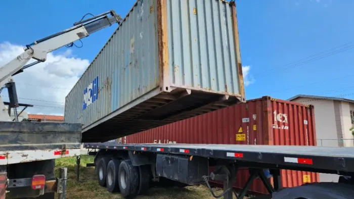 Container Marítimo HC 40 Pés | Ideal para Loja, Obra, Chalé e Depósito | Entrega Rápida