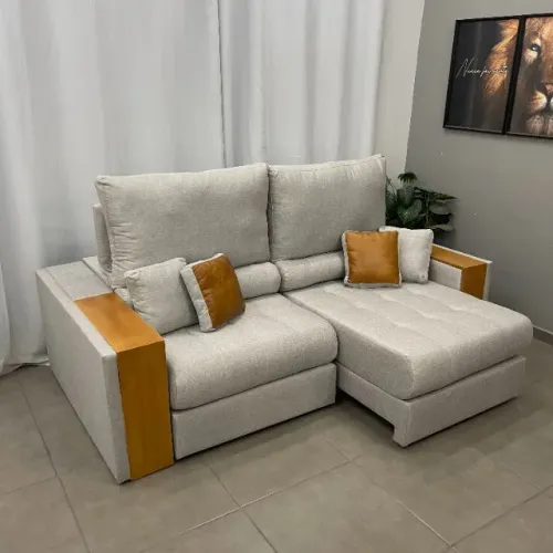 Sofá Retrátil e Reclinável Galvão