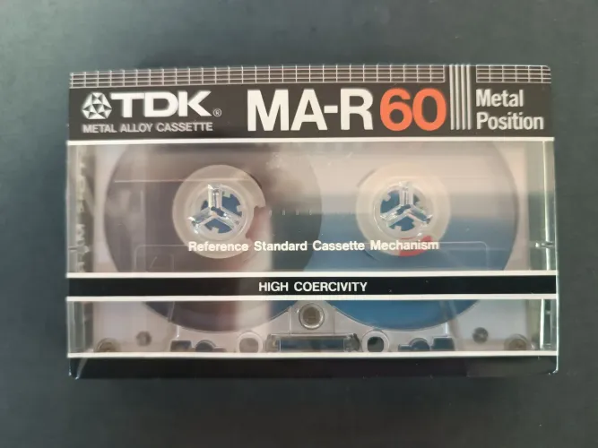 Fita cassete K7 TDK MA-R60 Metal Position