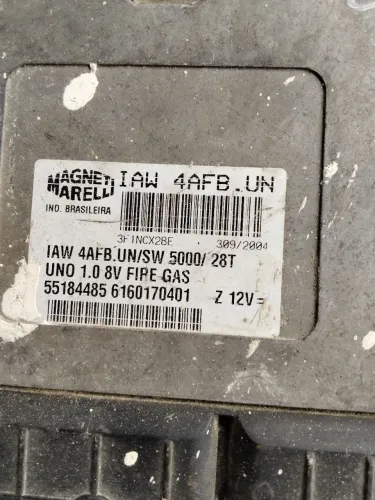 Modulo injeção IAW 4AFB.UN - Uno 1.0 fire 55184485