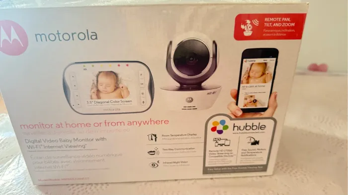 (Novo)Monitor Digital para Bebê Motorola Wi-Fi NOVA