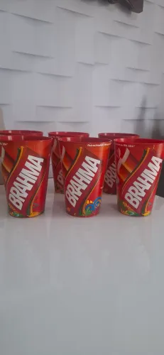 Copos colecionáveis da Brahma Copa do Mundo FIFA 2014