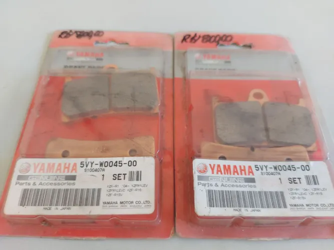 Pastilhas de Freio Yamaha Originais dianteira R1/R6 