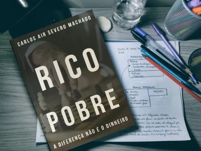 Livro Rico Pobre - A Diferença Não é o Dinheiro