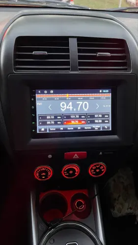 Multimídia 7 polegadas Android + Moldura Mitsubishi ASX