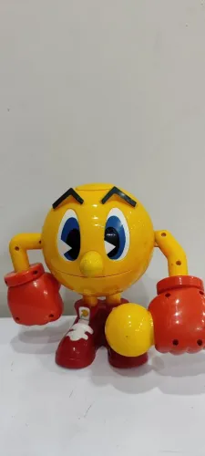 Boneco Pac-Man Boxeador Bandai Colecionador Usado 