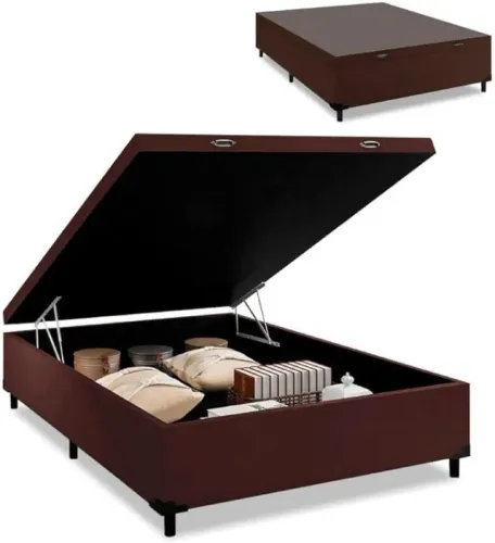 Mega Oferta, Cama Box Baú Casal - Direto de fabrica 