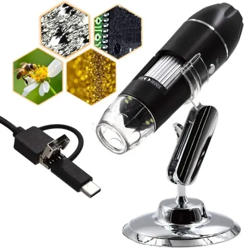 Microscópio Digital Eletrônico Zoom 2.0 Mp USB Novo Loja Coimbra Computadores