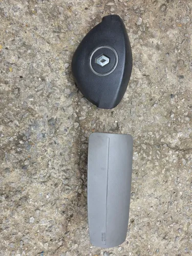 Airbag sandero logan 2012 2013 cor cinza claro
