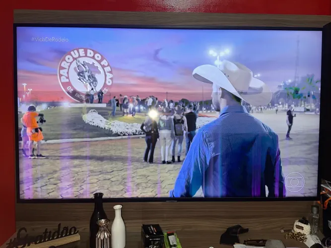 Smart tv Samsung 55 - com defeito