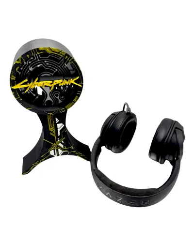 SUPORTE PARA FONE HEADSET CyberPunk 2077 inspirado no jogo - organização e estilo