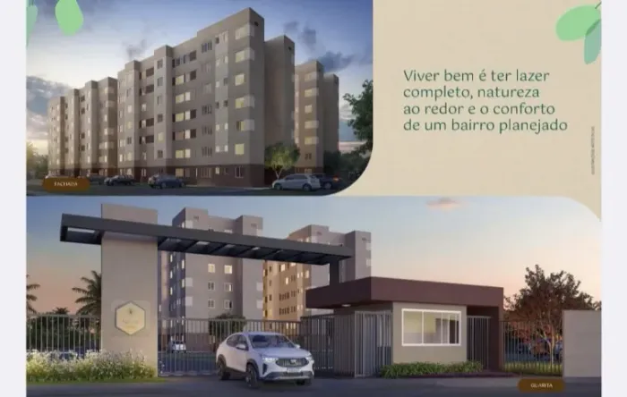 APT 206, Condomínio Nature Arbo, apartamento com 02 quartos, lazer