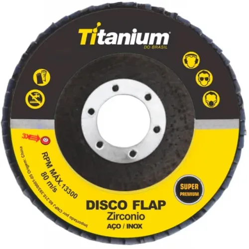DISCO FLAP POWER CURVO ZIRCONIO 4.1/2"