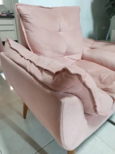 Poltrona rosa
