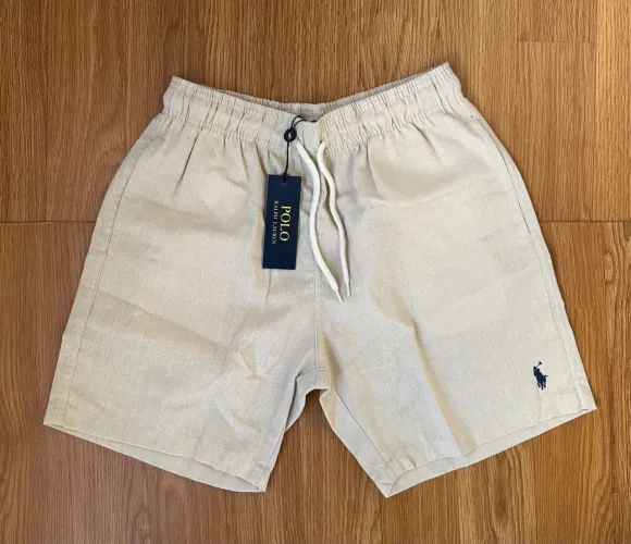 Shorts linho Reserva e Ralph Lauren