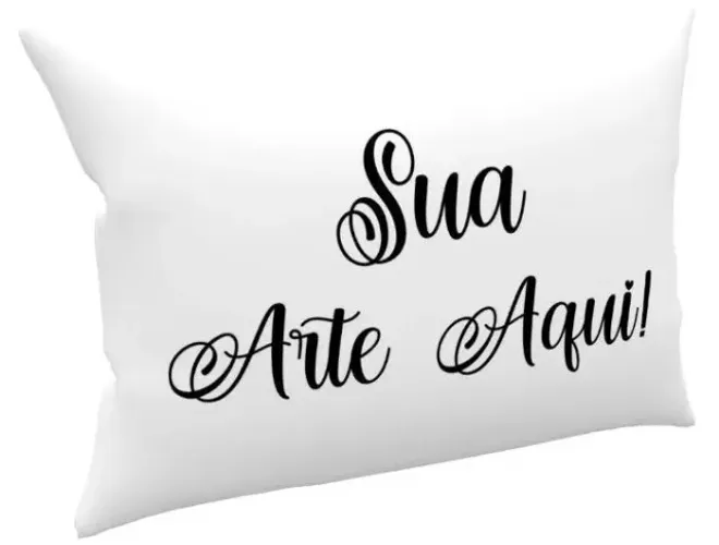 Almofada Personalizada 30 x 20 Poliéster - Beth Bazar e Personalizados