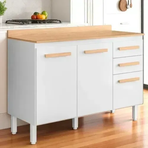 Balcão para cozinha intenza 120 (DIVIDIMOS EM ATE 10X SEM JUROS)