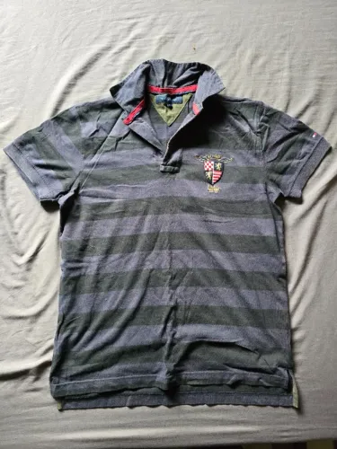 Camisa polo masculina Tommy Hilfiger original :: 100% algodão :: tamanho S
