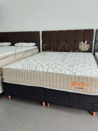 CAMA BOX QUEEN DISPONÍVEL À PRONTA-ENTREGA 