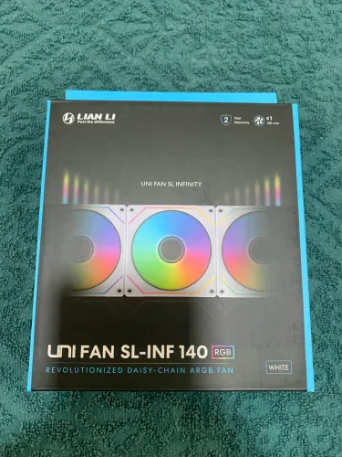 Ventoinha LIAN LI Uni Fan SL-INF 140 RGB