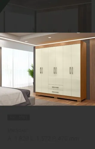 Guarda-Roupas 6 Portas