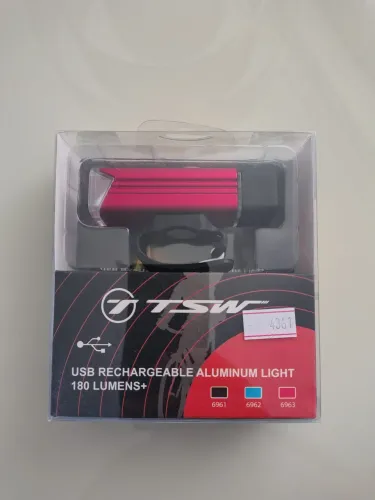 Farol de bicicleta TSW 180 LÚMENS!
