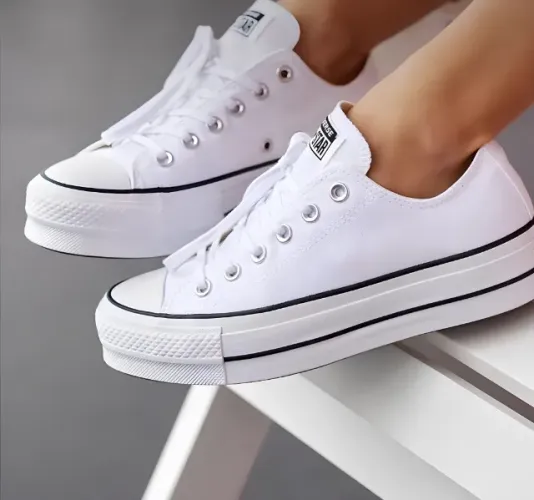 Allstar Plataforma Branco (Pronta Entrega)