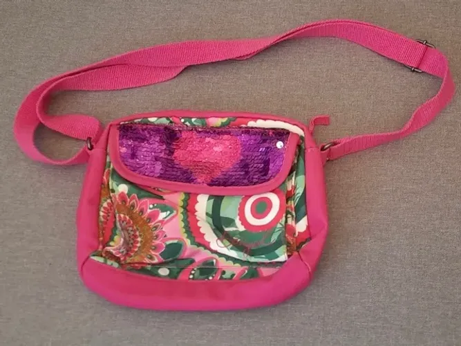 Bolsa Desigual teen com lantejoulas