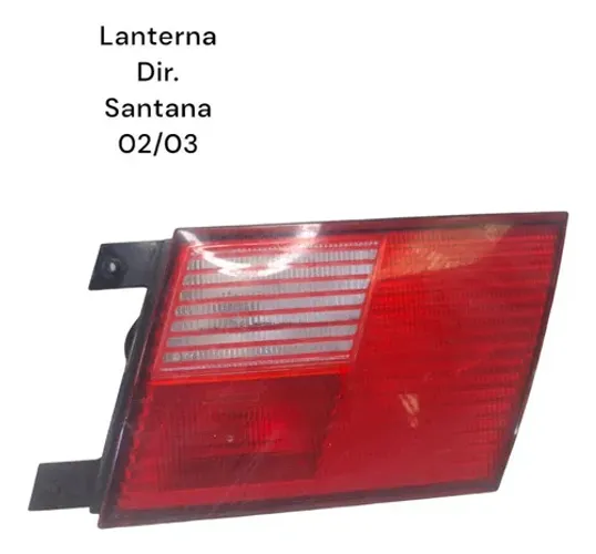 Lanterna Traseira Direita Santana 1998 A 2006 Mala