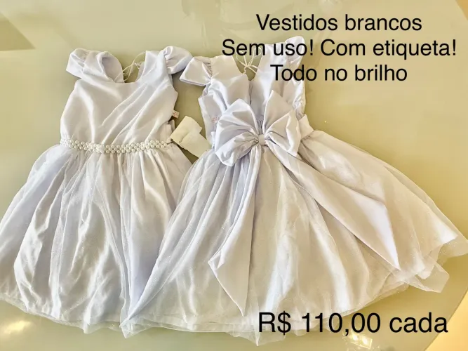 Vestido réveillon infantil