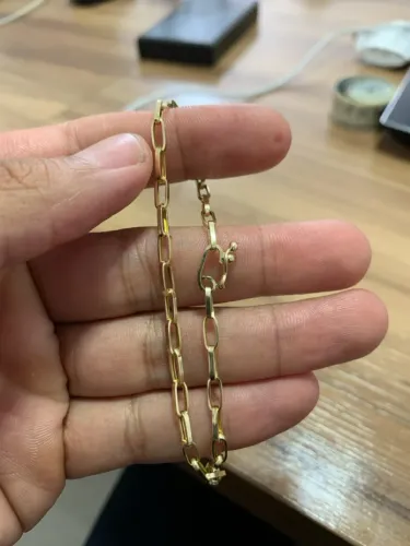 Pulseira em ouro 18k nova 