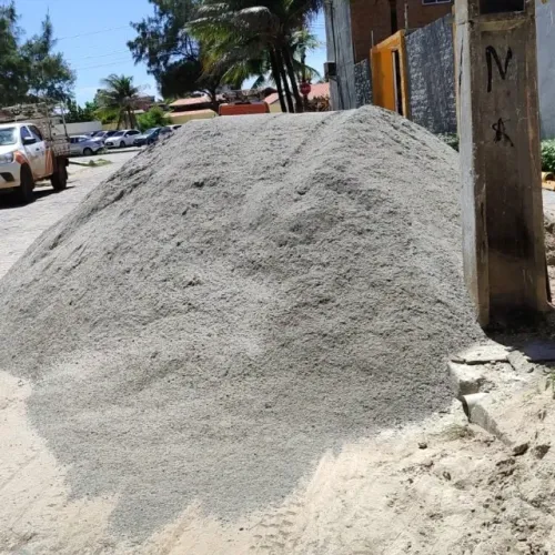 Pó de pedra branco fino. Entrega rápida!<br>