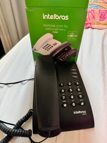 VENDO TELEFONE COM FIO INTELBRAS PLENO