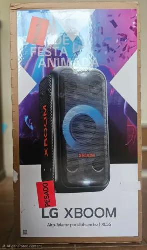 Caixa de som Lg Xboom 200W XL5S (Lacrada)