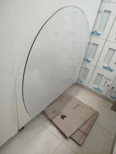 Tampo de vidro para mesa 