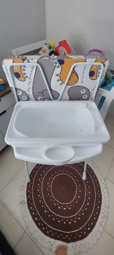 Banheira Galzerano com suporte e trocador completa