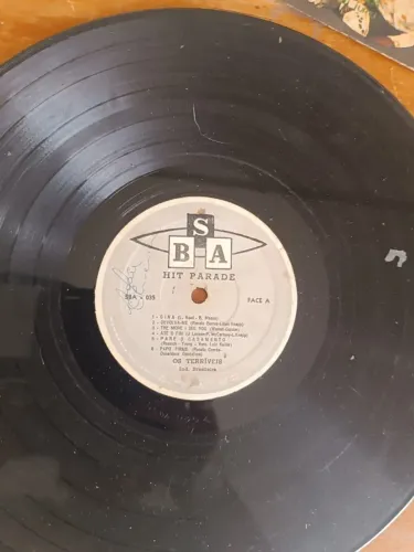 LP vinil- Os terríveis-Hit Parade-1966