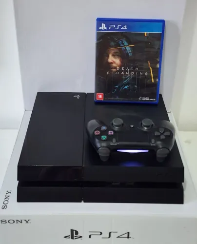 Playstation 4 (PS4) + Jogo Death Stranding
