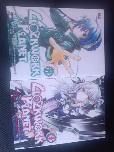 Mangá clockwork planeta 1 e 2