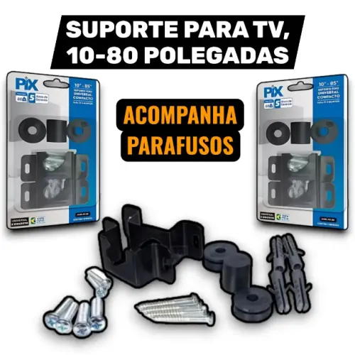 SUPORTE FIXO UNIVERSAL DE TV