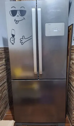 Refrigerador Brastemp French Door 550L 3 portas 3 portas.