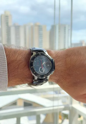 Relógio Tissot T-race Motogp Chronograph Preto - Série Comemorativa MotoGP
